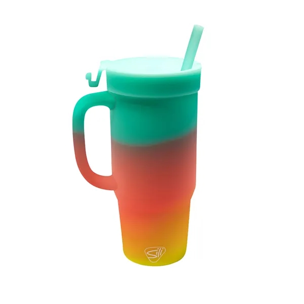 32 oz Silicone Humbler (Handled Straw Tumbler) - 32 oz Silicone Humbler (Handled Straw Tumbler) - Image 2 of 26