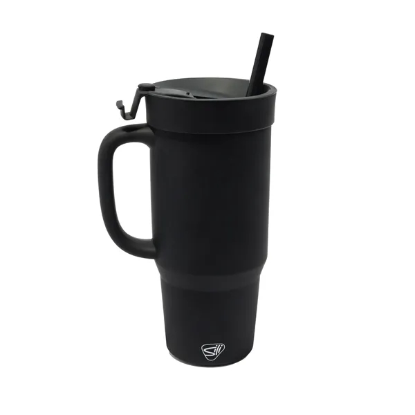 32 oz Silicone Humbler (Handled Straw Tumbler) - 32 oz Silicone Humbler (Handled Straw Tumbler) - Image 4 of 26