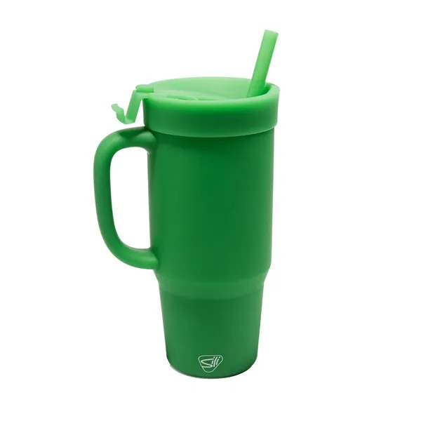 32 oz Silicone Humbler (Handled Straw Tumbler) - 32 oz Silicone Humbler (Handled Straw Tumbler) - Image 6 of 26