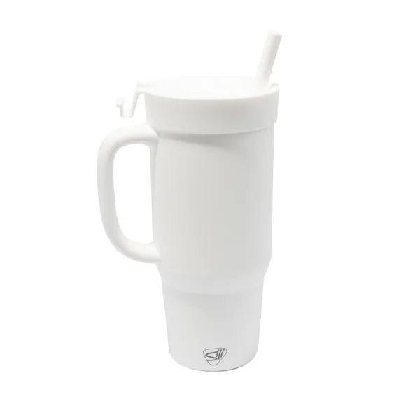 32 oz Silicone Humbler (Handled Straw Tumbler) - 32 oz Silicone Humbler (Handled Straw Tumbler) - Image 11 of 26