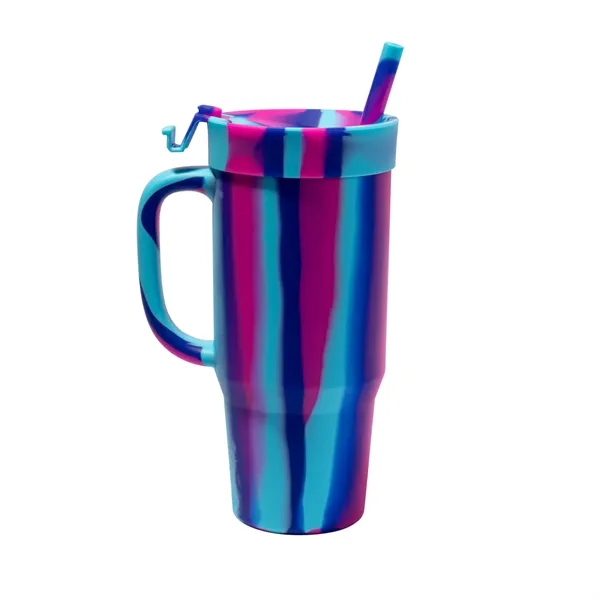 32 oz Silicone Humbler (Handled Straw Tumbler) - 32 oz Silicone Humbler (Handled Straw Tumbler) - Image 13 of 26