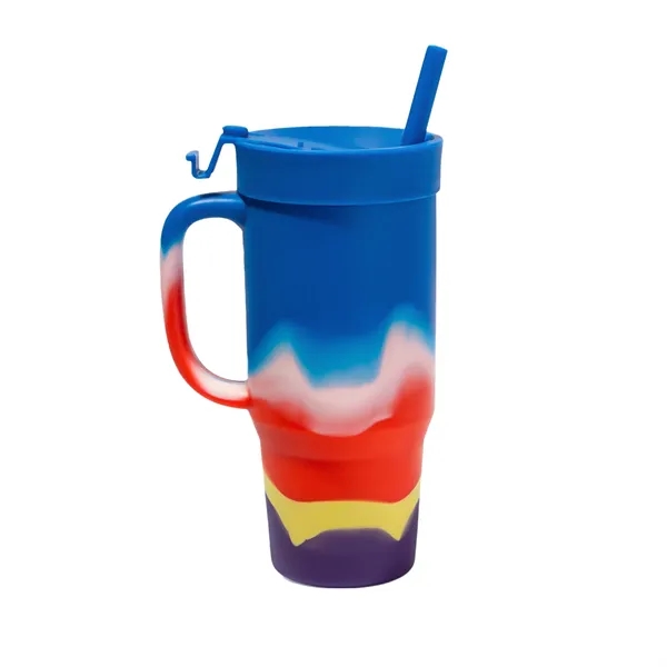 32 oz Silicone Humbler (Handled Straw Tumbler) - 32 oz Silicone Humbler (Handled Straw Tumbler) - Image 15 of 26