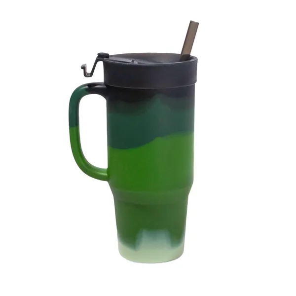 32 oz Silicone Humbler (Handled Straw Tumbler) - 32 oz Silicone Humbler (Handled Straw Tumbler) - Image 16 of 26