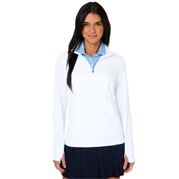 Women's Nu Fitness Quarter Zip - Women's Nu Fitness Quarter Zip - Image 10 of 29