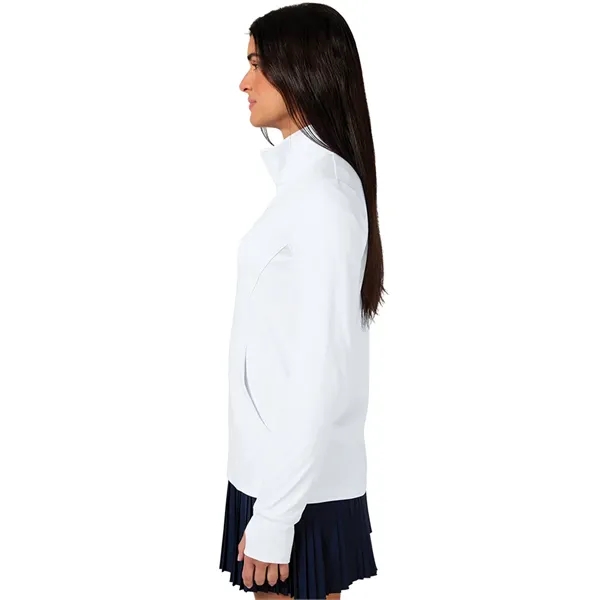 Women's Nu Fitness Quarter Zip - Women's Nu Fitness Quarter Zip - Image 13 of 29