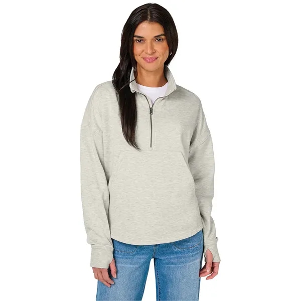 Women's Willow Half Zip Sweatshirt - Women's Willow Half Zip Sweatshirt - Image 0 of 35