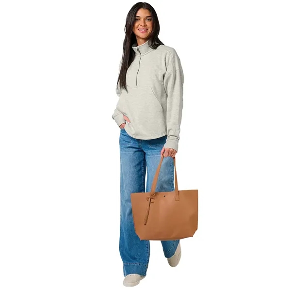 Women's Willow Half Zip Sweatshirt - Women's Willow Half Zip Sweatshirt - Image 5 of 35