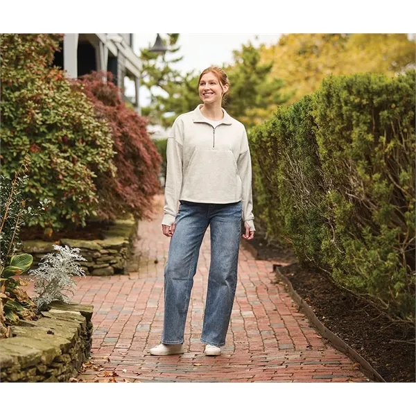 Women's Willow Half Zip Sweatshirt - Women's Willow Half Zip Sweatshirt - Image 7 of 35