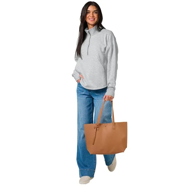 Women's Willow Half Zip Sweatshirt - Women's Willow Half Zip Sweatshirt - Image 24 of 35