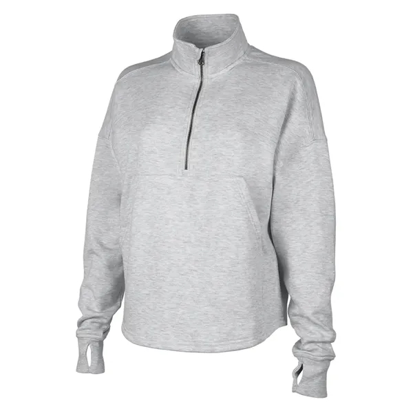 Women's Willow Half Zip Sweatshirt - Women's Willow Half Zip Sweatshirt - Image 26 of 35