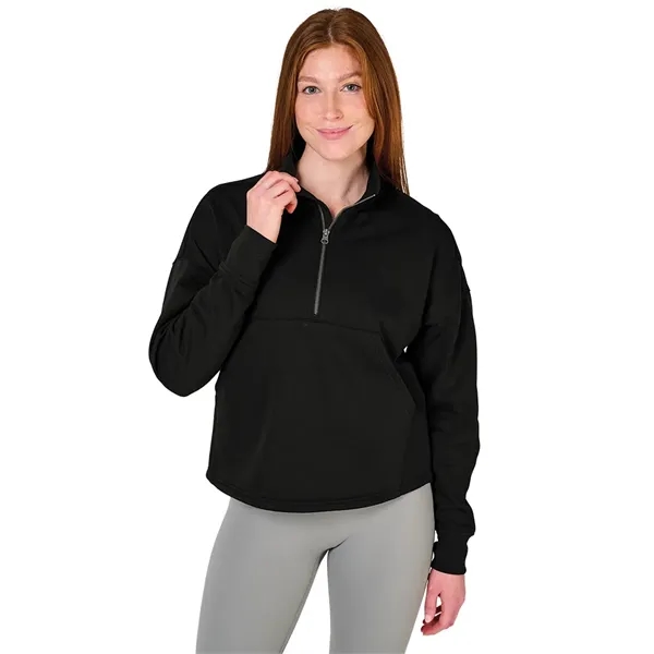 Women's Willow Half Zip Sweatshirt - Women's Willow Half Zip Sweatshirt - Image 29 of 35