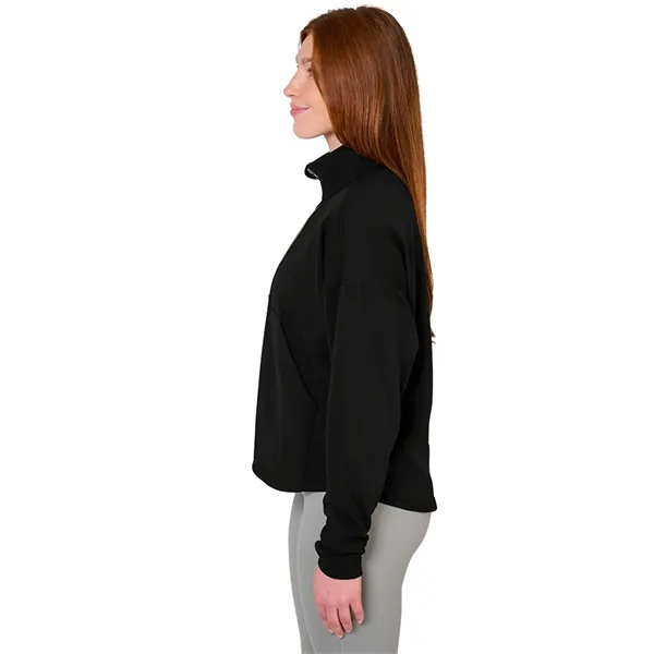 Women's Willow Half Zip Sweatshirt - Women's Willow Half Zip Sweatshirt - Image 30 of 35