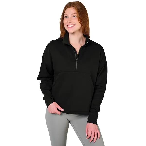 Women's Willow Half Zip Sweatshirt - Women's Willow Half Zip Sweatshirt - Image 32 of 35