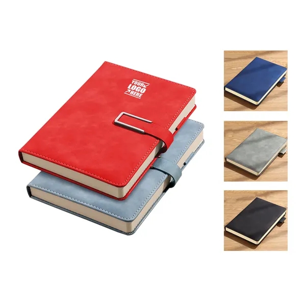Ruled Hardcover Journal with Magnetic Clasp & Pen Loop - Ruled Hardcover Journal with Magnetic Clasp & Pen Loop - Image 0 of 1