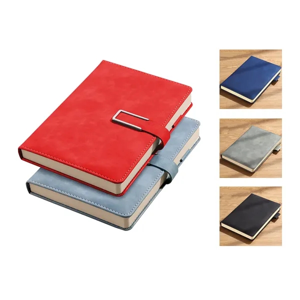 Ruled Hardcover Journal with Magnetic Clasp & Pen Loop - Ruled Hardcover Journal with Magnetic Clasp & Pen Loop - Image 1 of 1