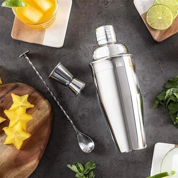 24oz Cocktail Shaker Set - 24oz Cocktail Shaker Set - Image 2 of 5