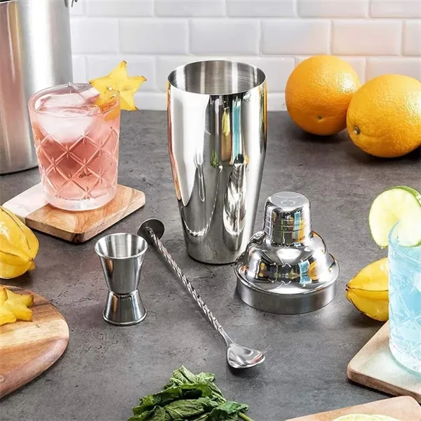 24oz Cocktail Shaker Set - 24oz Cocktail Shaker Set - Image 4 of 5