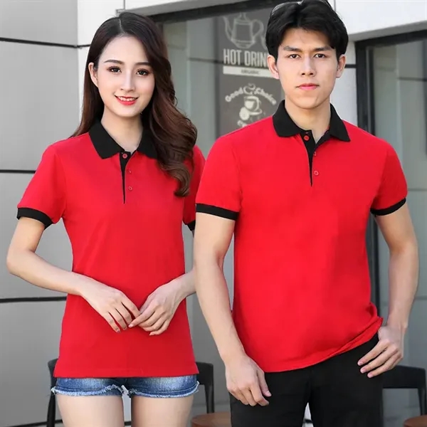 Men's/Women's Polo Shirts - Men's/Women's Polo Shirts - Image 1 of 4