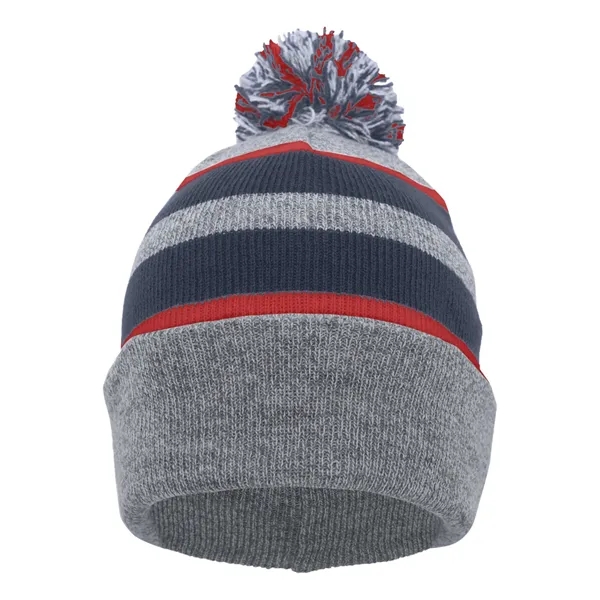 Pacific Headwear Knit Fold-Over Pom-Pom Beanie - Pacific Headwear Knit Fold-Over Pom-Pom Beanie - Image 22 of 130