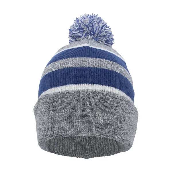 Pacific Headwear Knit Fold-Over Pom-Pom Beanie - Pacific Headwear Knit Fold-Over Pom-Pom Beanie - Image 25 of 130