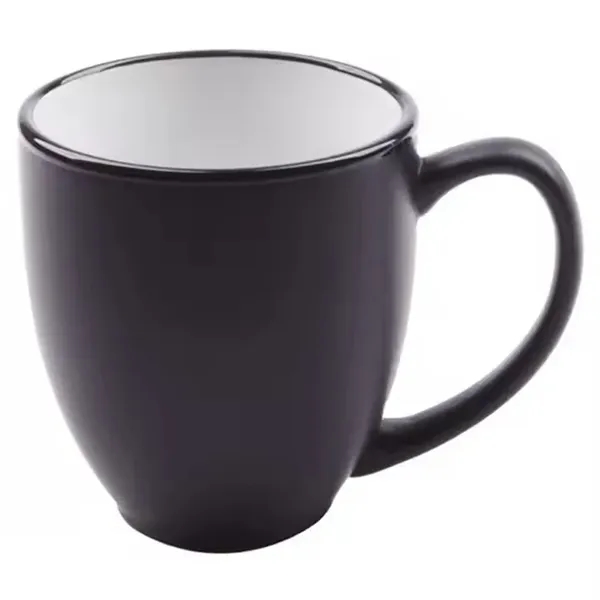 15 oz. Two Tone Matted Bistro Mug - 15 oz. Two Tone Matted Bistro Mug - Image 2 of 9