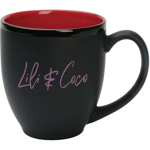 15 oz. Two Tone Matted Bistro Mug - 15 oz. Two Tone Matted Bistro Mug - Image 3 of 9