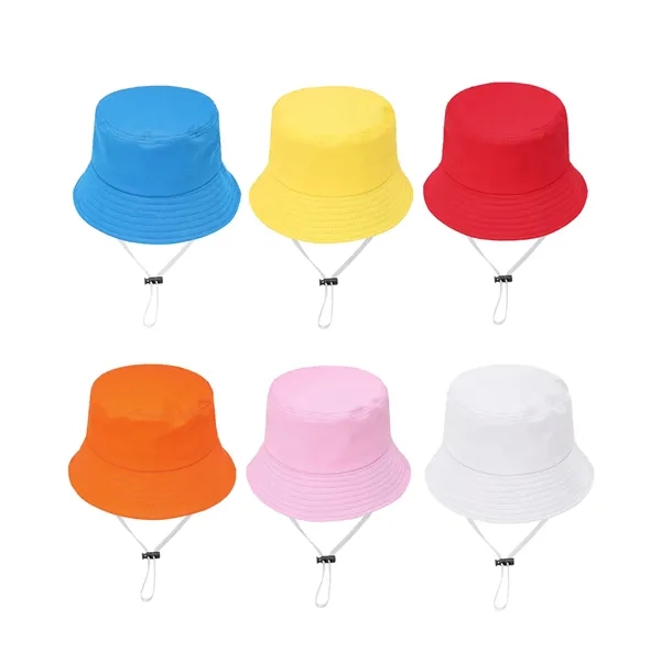 Outdoor Lightweight Cotton Bucket Hat - Outdoor Lightweight Cotton Bucket Hat - Image 3 of 4