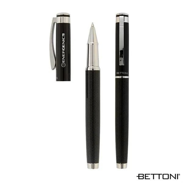 Bettoni® Lazio Recycled Brass Cap-Off Rollerball Pen - Bettoni® Lazio Recycled Brass Cap-Off Rollerball Pen - Image 0 of 1