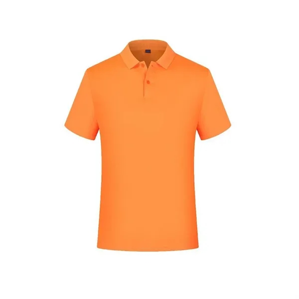 Unisex Quick-Dry Polo Shirt Short Sleeve - Unisex Quick-Dry Polo Shirt Short Sleeve - Image 11 of 15