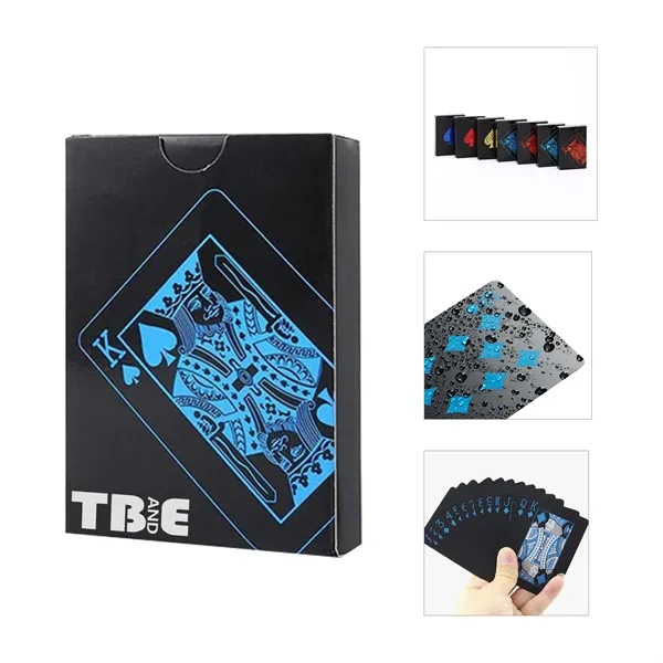 Custom Waterproof Pvc Playing Cards Pokers - Custom Waterproof Pvc Playing Cards Pokers - Image 0 of 3