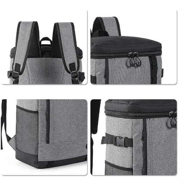 35 Cans Insulated Leak-Proof Cooler Backpack - 35 Cans Insulated Leak-Proof Cooler Backpack - Image 4 of 5