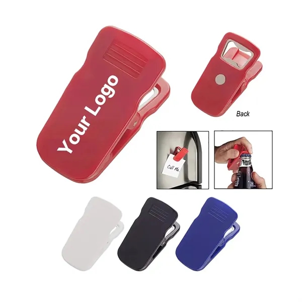 Bottle Opener Magnet Clip - Bottle Opener Magnet Clip - Image 0 of 2