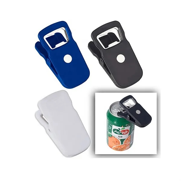 Bottle Opener Magnet Clip - Bottle Opener Magnet Clip - Image 1 of 2