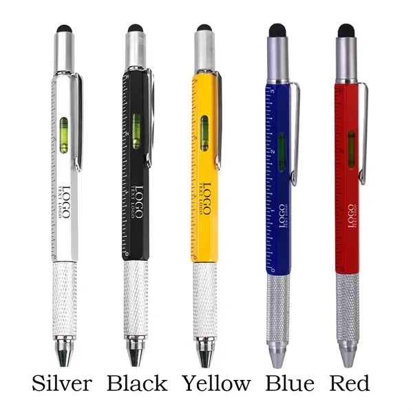 Promotional 6 In 1 Multitool Tech Tool Screwdriver Pen - Promotional 6 In 1 Multitool Tech Tool Screwdriver Pen - Image 6 of 7