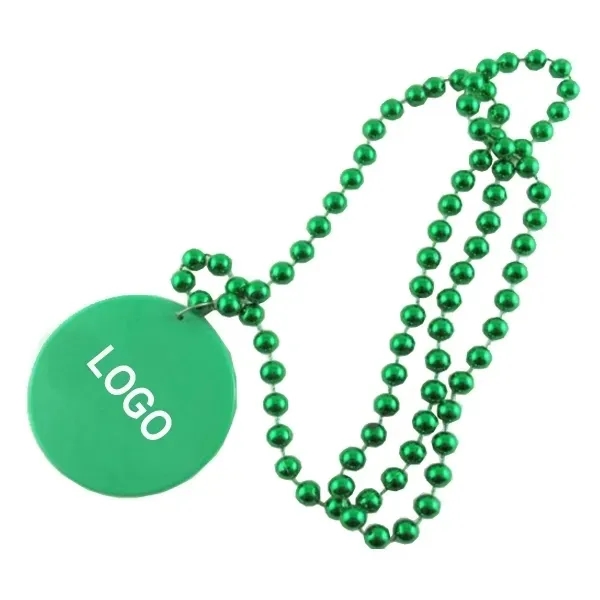 Beads with Medallion Necklace - Beads with Medallion Necklace - Image 0 of 1