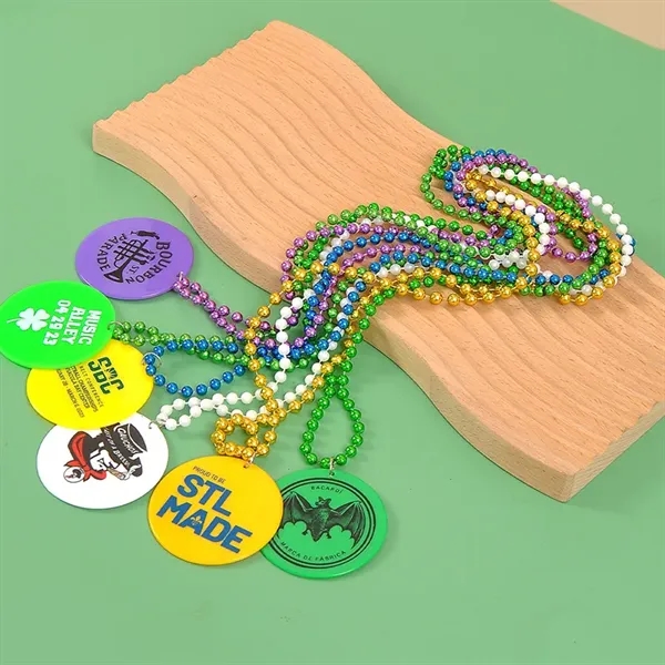 Beads with Medallion Necklace - Beads with Medallion Necklace - Image 1 of 1