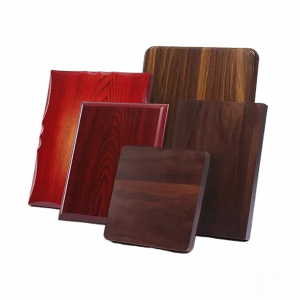 Custom Walnut Veneer Plaque - Custom Walnut Veneer Plaque - Image 3 of 3