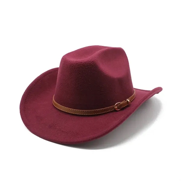 Western Cowboy Wool Hat - Western Cowboy Wool Hat - Image 1 of 3
