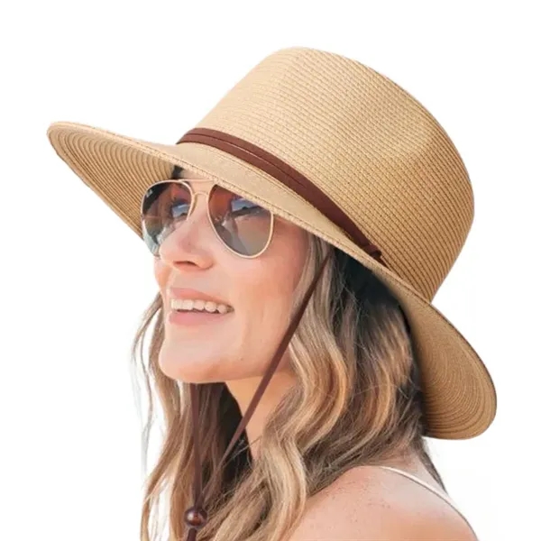 Summer Straw Sun Hat - Summer Straw Sun Hat - Image 1 of 3