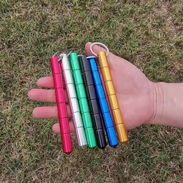 Aluminum Self Defense Short Stick Keychain - Aluminum Self Defense Short Stick Keychain - Image 4 of 5
