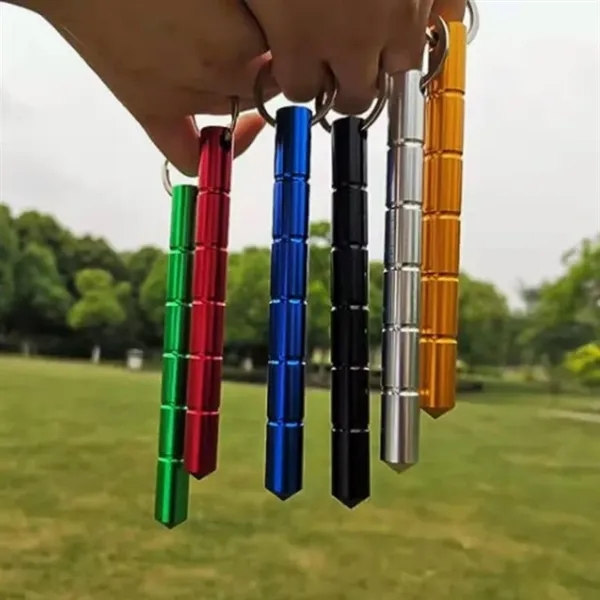 Aluminum Self Defense Short Stick Keychain - Aluminum Self Defense Short Stick Keychain - Image 5 of 5
