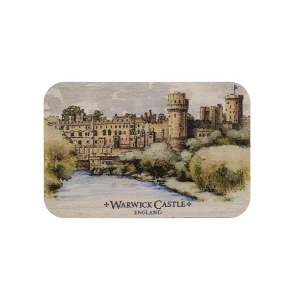 Custom Wood Lapel Pins with Full Color Imprint - Custom Wood Lapel Pins with Full Color Imprint - Image 4 of 4