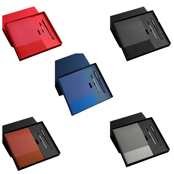 Corporate Business Custom Notebook Gift Set - Corporate Business Custom Notebook Gift Set - Image 4 of 4