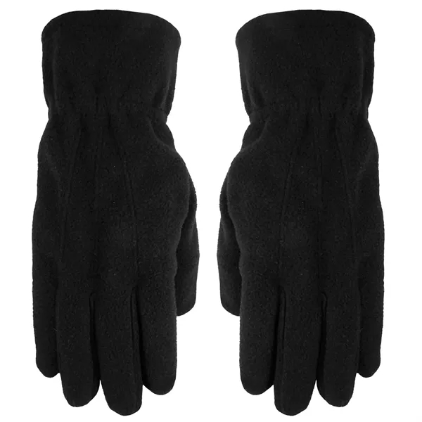 Fleece Text Gloves with Oversized DTF - Fleece Text Gloves with Oversized DTF - Image 1 of 3