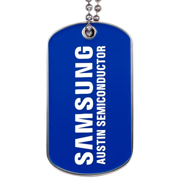 Custom Military Style Dog Tags - Custom Military Style Dog Tags - Image 0 of 1