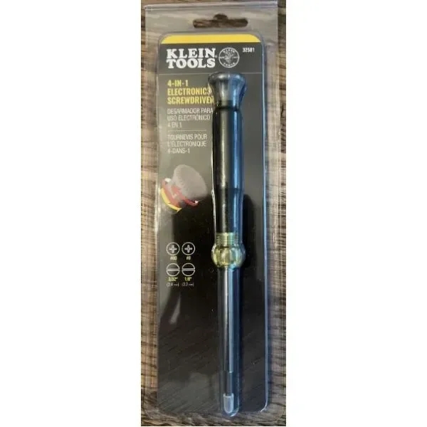Klein Tools® 4-in-1 Electronics Screwdriver - Klein Tools® 4-in-1 Electronics Screwdriver - Image 3 of 3