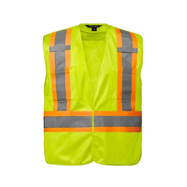 Vanguard Tricot Hi vis Tear-Away Vest - Vanguard Tricot Hi vis Tear-Away Vest - Image 4 of 6
