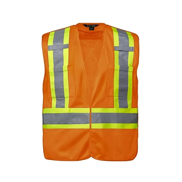 Vanguard Tricot Hi vis Tear-Away Vest - Vanguard Tricot Hi vis Tear-Away Vest - Image 3 of 6