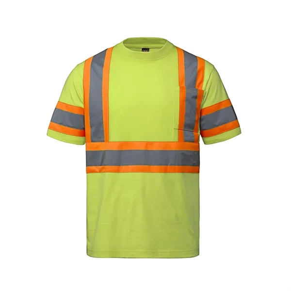 Optimum Cotton Hivis Tshirt - Optimum Cotton Hivis Tshirt - Image 4 of 6