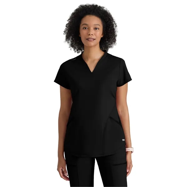 Grey's Anatomy Knit Stretch - Women's Two-Pocket V-Neck D... - Grey's Anatomy Knit Stretch - Women's Two-Pocket V-Neck D... - Image 0 of 13